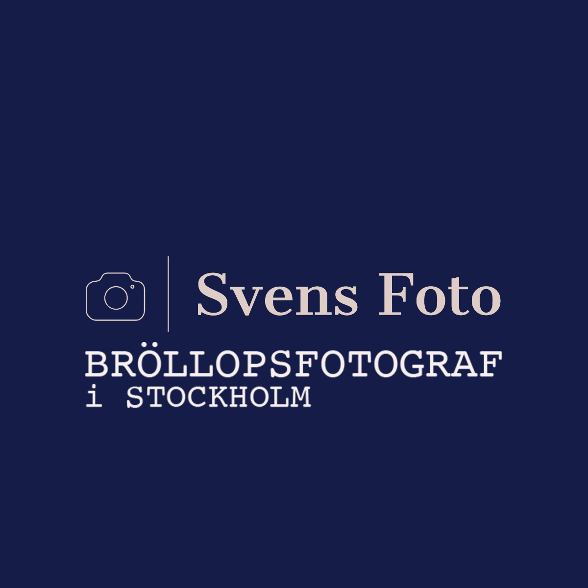 Bröllopsfotografering